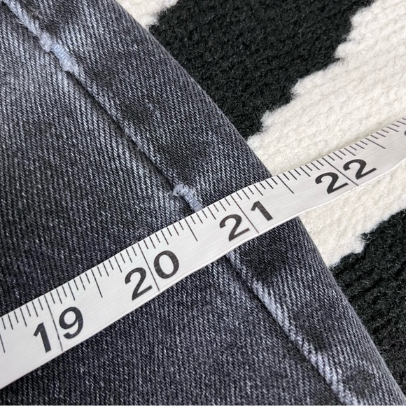 Levi’s 501 Button Fly Denim Jeans Washed Black Size 30 - Picture 6 of 8